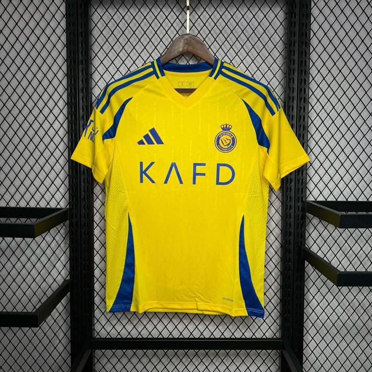 Now Available: 2024/2025 adidas Al Nassr FC Ronaldo Home Jersey - image 1